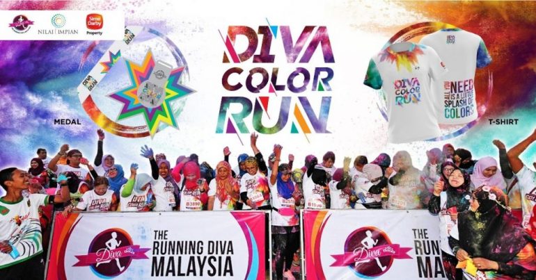 The Running Diva Malaysia Color Run (Nilai Impian) 2019