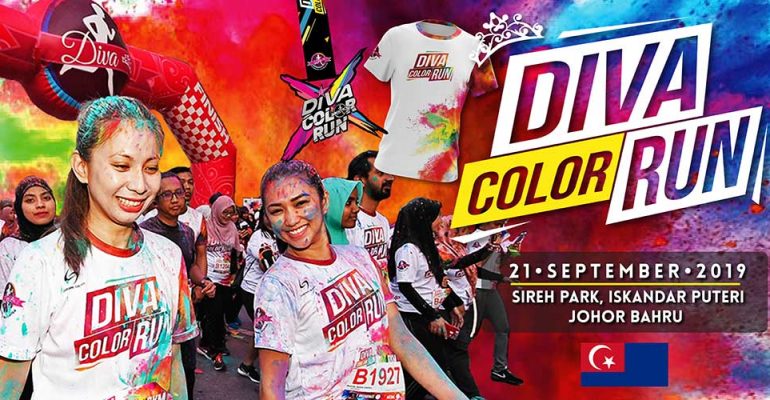 The Running Diva Malaysia Color Run (Johor) 2019
